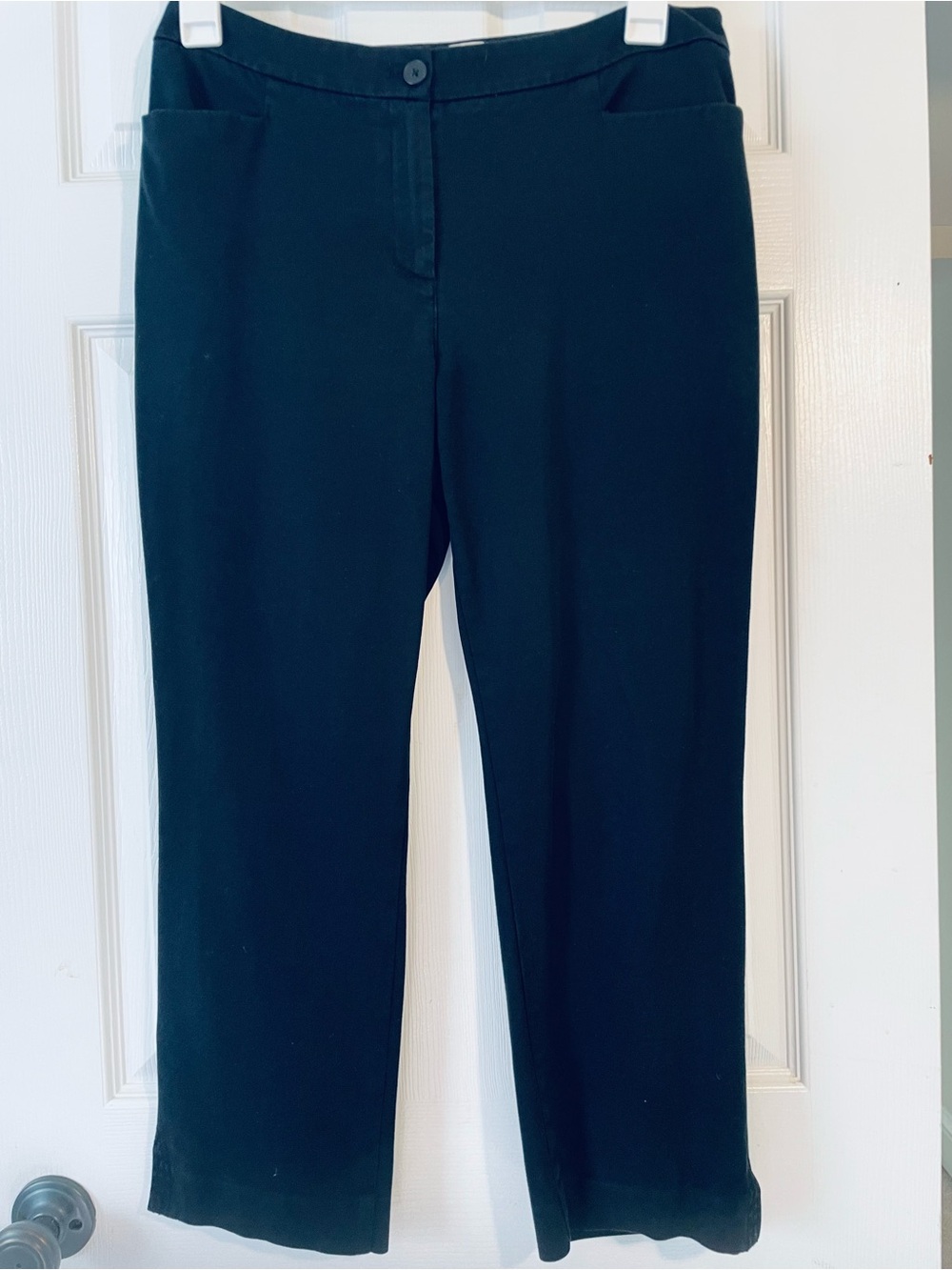 Talbots Curvy Fit Black Pants